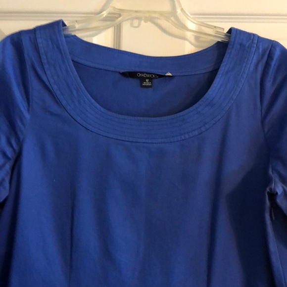 Chadwicks size 12 dress 3/4 sleeve sheath - Picture 5 of 6